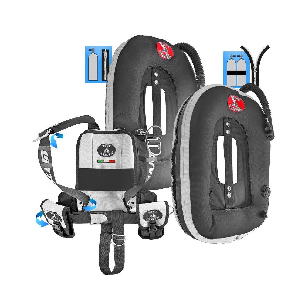 Divesystem Quickly MoBi (mono et bi bouteille) – Image 10