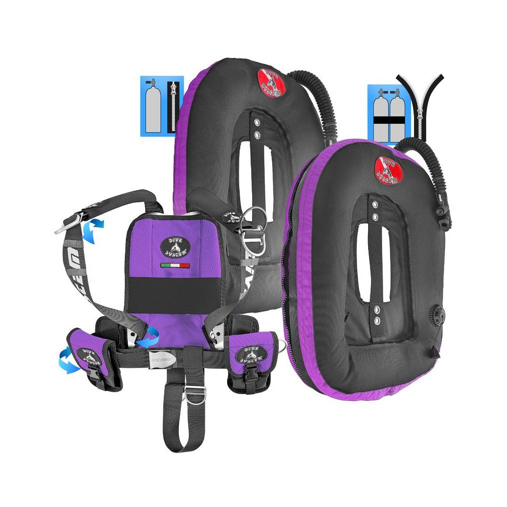 Divesystem Quickly MoBi (mono et bi bouteille) – Image 5