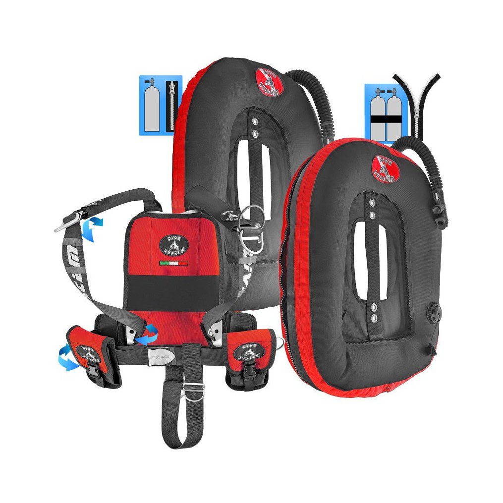 Divesystem Quickly MoBi (mono et bi bouteille) – Image 3
