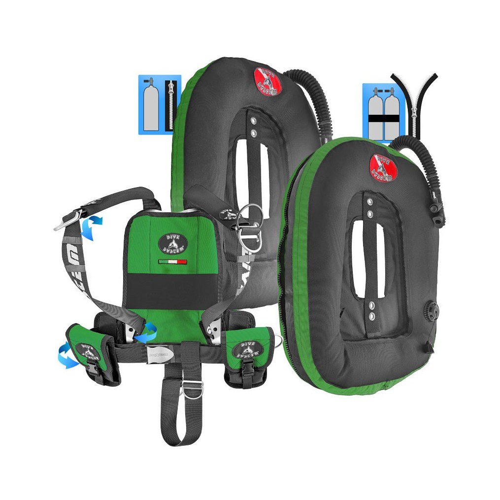 Divesystem Quickly MoBi (mono et bi bouteille) – Image 2